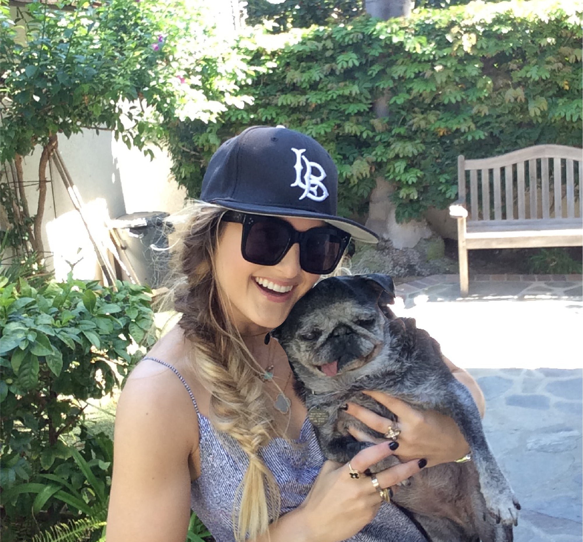 Lauren with Montys Glass Jars