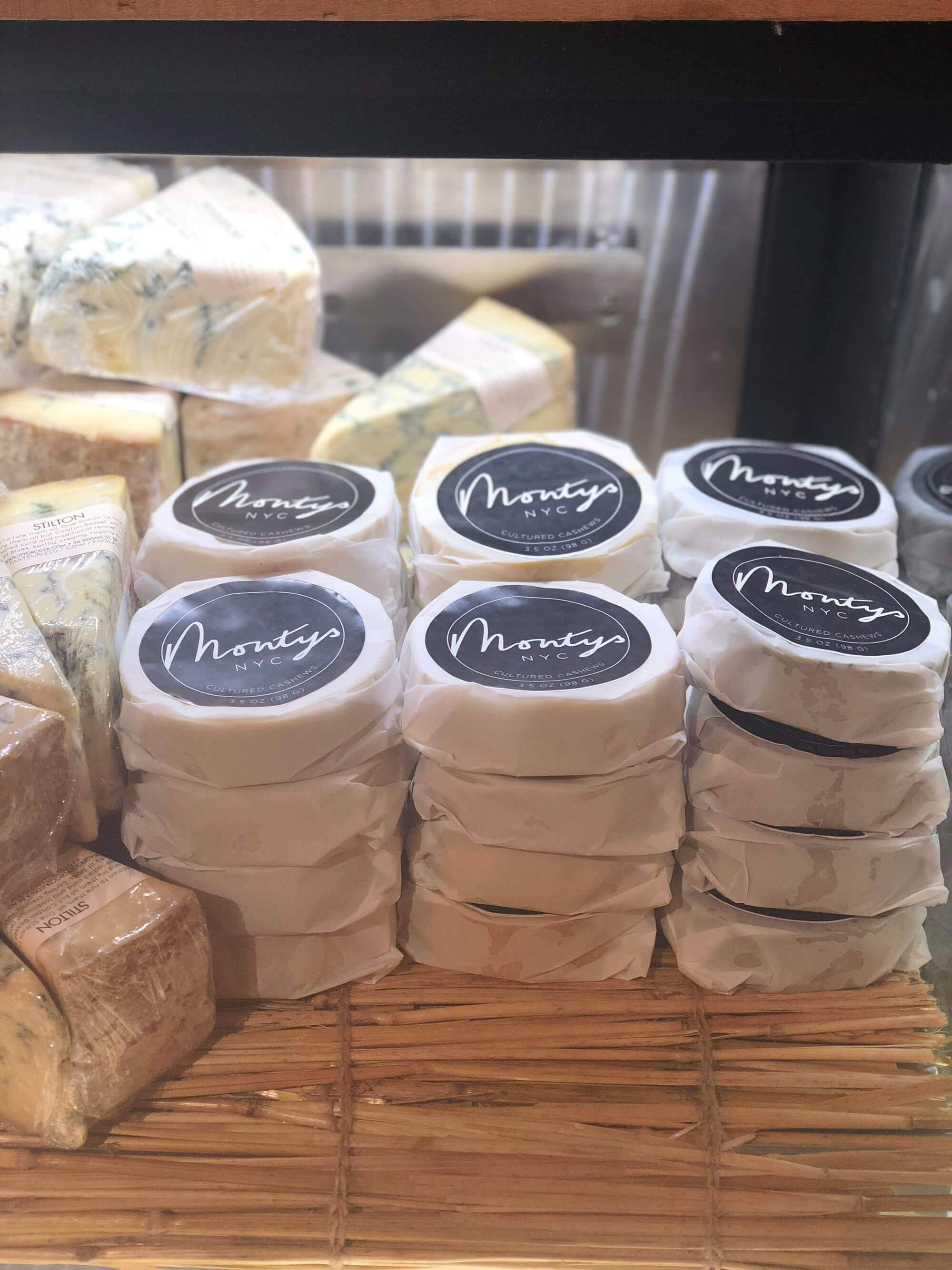 Monty's original packaging